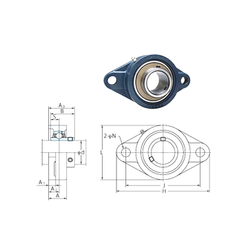 UCFL305-16 FYH Bearing Units