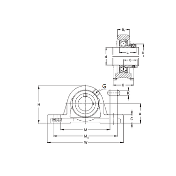 RASE70 NKE Bearing Units