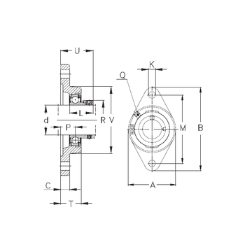 PCJT15 NKE Bearing Units