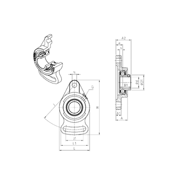 USFA201 SNR Bearing Units