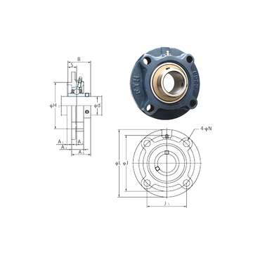 UCFCX17E FYH Bearing Units