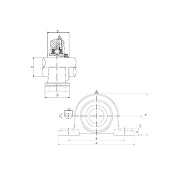 UKP215 ISO Bearing Units