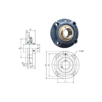 UCFC213-40 FYH Bearing Units