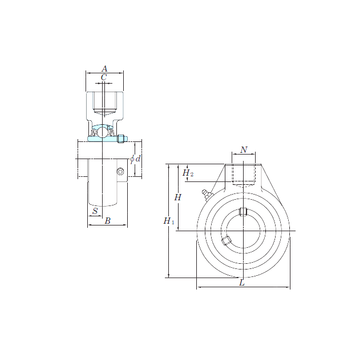 UCHA205-15 KOYO Bearing Units