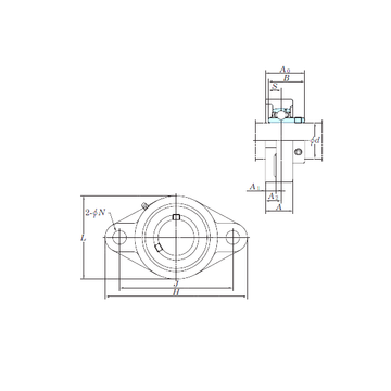 UCFL205-15 KOYO Bearing Units