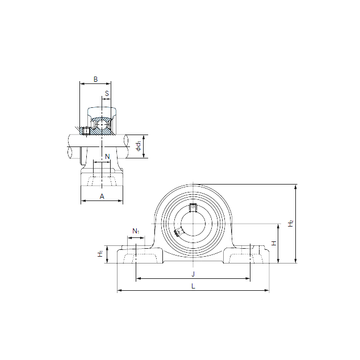 BP204 NACHI Bearing Units