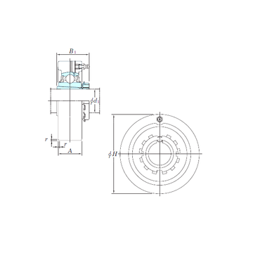 UKC311 KOYO Bearing Units