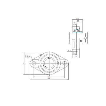 UCFL213E KOYO Bearing Units