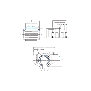 LUCT 25 BH-2LS SKF Linear Bearings