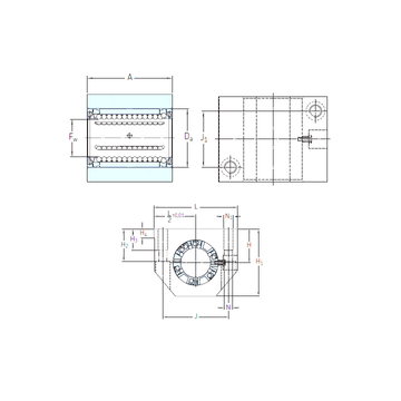 LUND 25-2LS SKF Linear Bearings