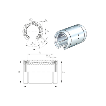 KBO25-PP-AS INA Linear Bearings