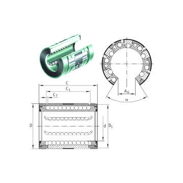 KNO50-B INA Linear Bearings