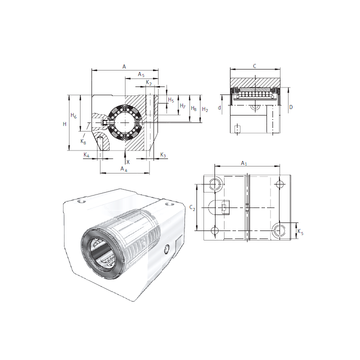 KGSNG40-PP-AS INA Linear Bearings