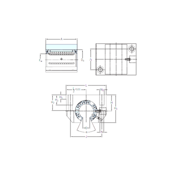 LUNF 16-2LS SKF Linear Bearings